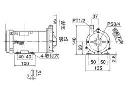 小型・中型シールレスポンプ ＜SL-20＞[エレポン化工機]の通販 ｜ 配管