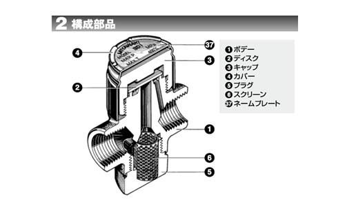 ミニチュアディスク式スチームトラップ ＜SD1＞[ミヤワキ]の通販