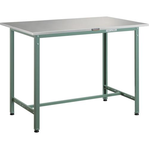 TRUSCO 軽荷重立作業台(300kg)HAE型 1800X750XH900 ステンレス張り 