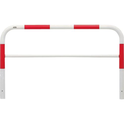 サンポール アーチ 車止め 固定式 スチール 赤白 Fah 7u15 650 Rw サンポール の通販 配管部品 Com