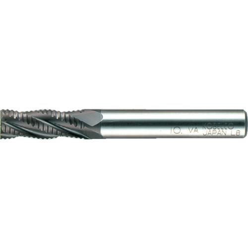 三菱K 4枚刃バイオレット ハイススクエアラフィングエンドミルミディアム刃長(M)11mm VAMRD1100