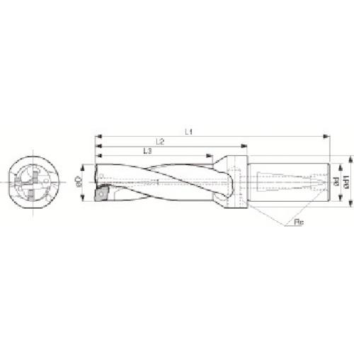 京セラ マジックドリル DRZ型用ホルダ 加工深さ3×DC S40-DRZ38114-12