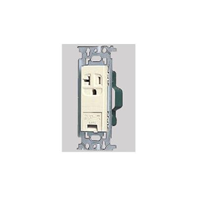 フルカラー 15A・20A兼用埋込アースターミナル付コンセント(接地極付) ＜WN1931＞[パナソニック]の通販 ｜ 配管部品.com