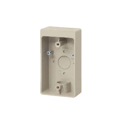 露出スイッチボックス(防滴プレート用) <PVR16-1L>[未来工業 露出スイッチボックス(防滴プレート用) <PVR16-1L>[未来工業