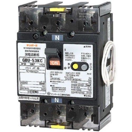 単3中性線欠相保護付漏電遮断器 ＜U53KC2030V＞[テンパール工業]の通販