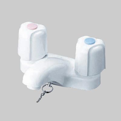 洗面用2ハンドル混合栓 ＜KM66＞[KVK]の通販 ｜ 配管部品.com
