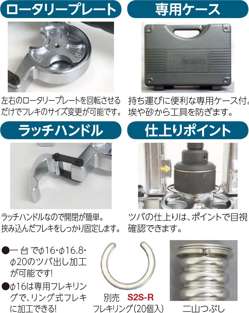 ミヤコ株式会社 / フレキツバ出し工具