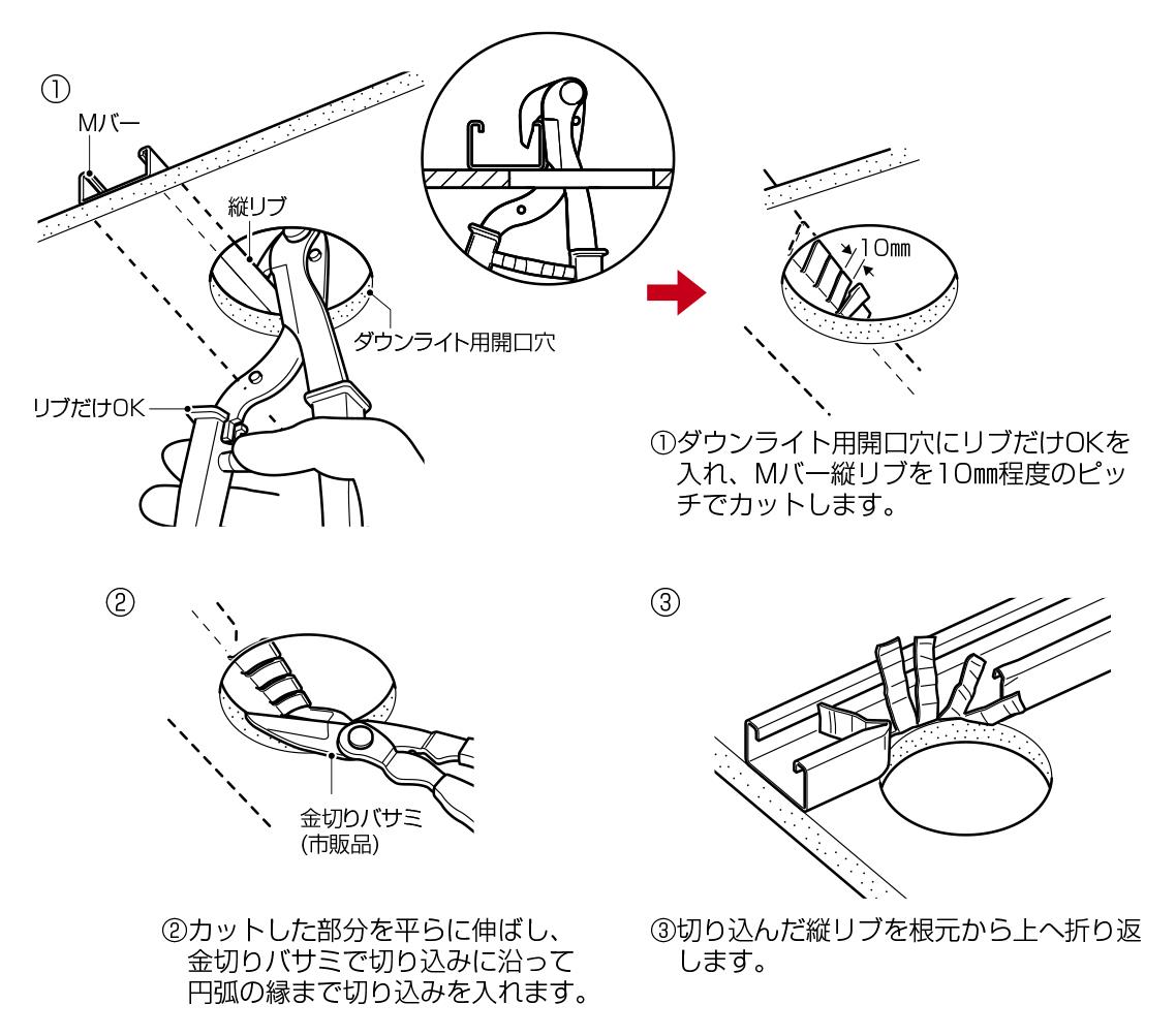 リブだけOK(mバー用リブカッター) ＜MC-ROK＞[未来工業]の通販 ｜ 配管