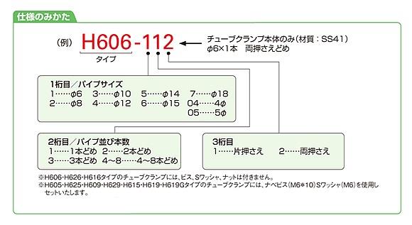 チューブクランプ S型 ＜H616＞[相互工業]の通販 ｜ 配管部品.com