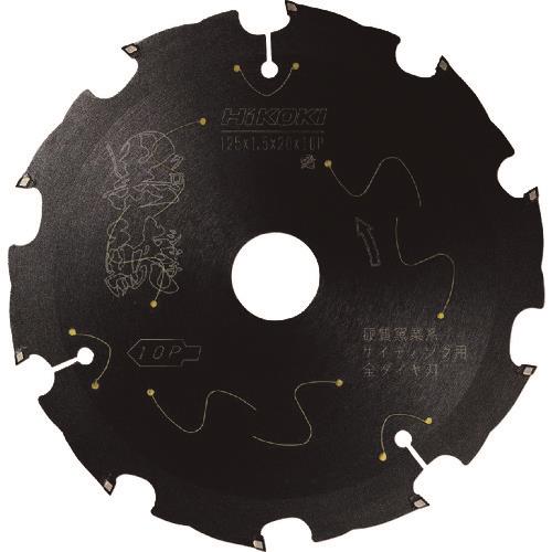 硬質窯業系サイディング用 全ダイヤチップ黒鯱125×10P[HiKOKI