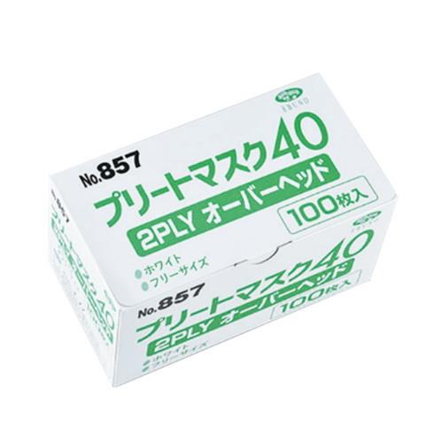 �v���[�g�}�X�N40 2PLY ���|(100����) (�t���[) 856
