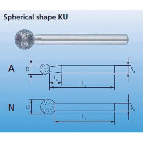 PFERD CBNC^[io[ 3mm 120 na1.0mm BKU-A1.0-258996