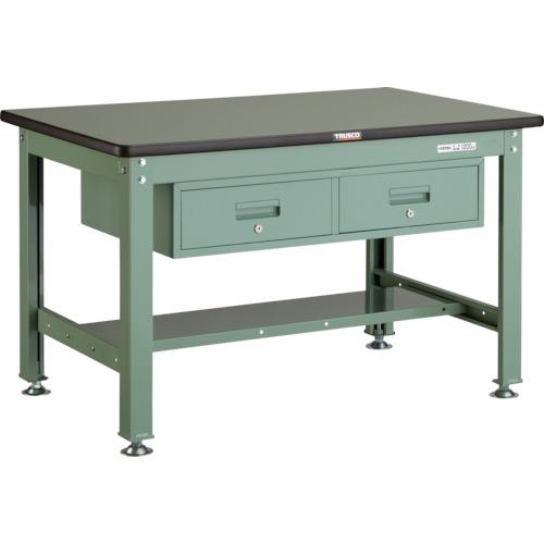 TRUSCO ׏dƑ(1200kg)HW^ 1200X750XH740 2ot O[F  RHW-1200FL2 GN