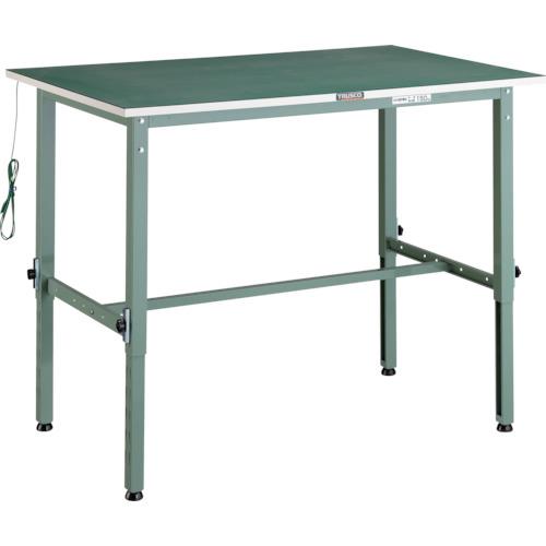 TRUSCO y׏dƑ䍂ߎ(150kg)AEM^ 1200X900XH652`952 ѓdh~}bg O[F AEM-1209D