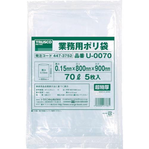 TRUSCO Ɩp|0.15×70L 5 U-0070