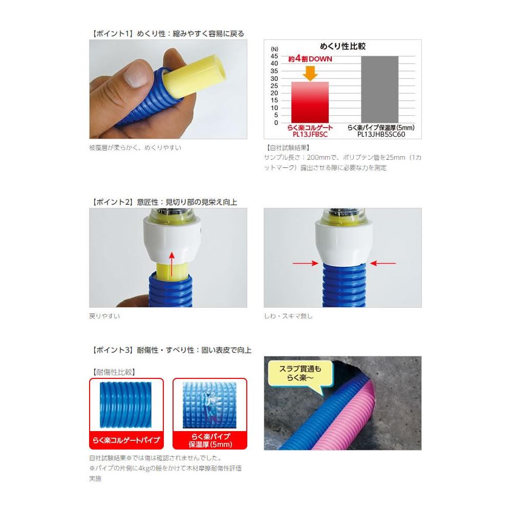 84％以上節約 ブリヂストン コルゲートクリア カクイチ インダスCL 定尺品 300φ×5ｍ