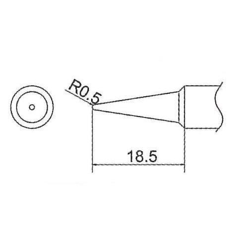 R0.5mm Đ (EA304HD-47p)