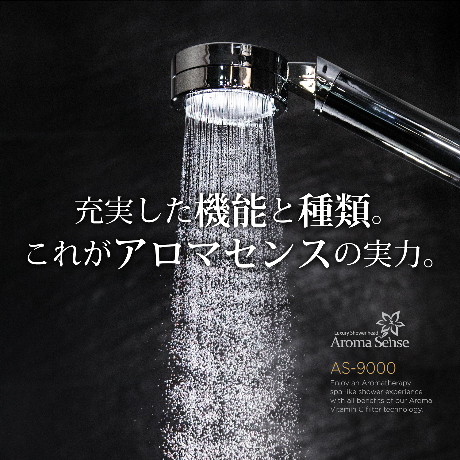 KNTeC 【形式：AS-Prestige Premium(アダプター付) 商品コード：00676861】 シャワーヘッド(アダプター付) AS-Prestige  Premium