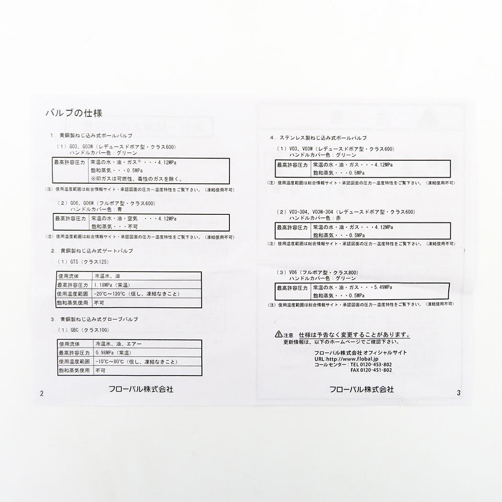 黄銅製レデュースドボールバルブ ＜G03＞[フローバル]の通販 ｜