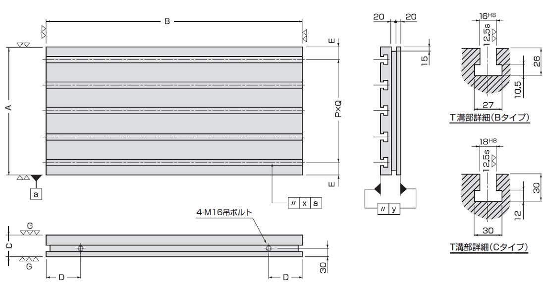 スーパーツール PJT4590C 直送 代引不可 ジグプレート スーパーツール ジグプレート PJT4590C 個数：1個スーパーツール