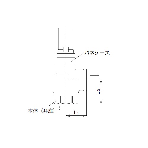 安全逃し弁 ふく太郎 ＜SL38-D2K2＞[ベン]の通販 ｜ 配管部品.com