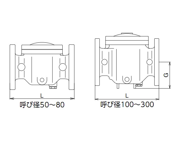 ストレーナ(ストレート形) ＜KT1-G＞[ベン]の通販 ｜ 配管部品.com